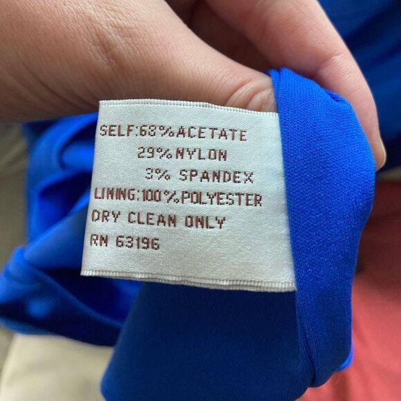 Suzi Chin Cocktail Dress w/ Cap Sleeves - Picture 4 of 6